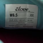 Clove Supernova Nursing Shoes Turquoise Blue Pink Slip On Sneaker Drawstring 6.5 Photo 9
