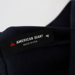 American Giant Ponte Slim Pant High Rise Heritage Navy Reg Size 4 Black Photo 2