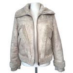 MOTHER Sherpa Jacket The Roamer Size XS Tan Photo 1