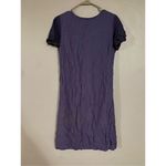 Lapogee Blue Pinkish Short Sleeve Slip Overlay With Tassel Size XL Photo 4