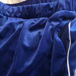 Forever 21 Cutest Royal Blue Velour Jogger Pants Photo 6