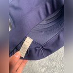 Under Armour  navy blue fitted medium sports bra Photo 3