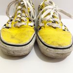 Vans Old Skool Sneakers Sunflower Checkerboard Yellow Canvas Shoes 8 Colorful Photo 3