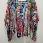 Women's Boho Paisley‎ Fringe Western Shawl Festival Nashville Pink Photo 0