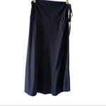 Patagonia Kamala Skirt Dress Slim Fit Cotton Black Womens SZ S Photo 6