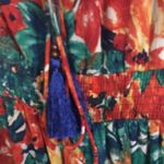 Duro Olowu Dresses |  Floral Dress | Color: Green/Orange six M Photo 5