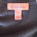 Lilly Pulitzer Navy Cardigan with Navy and Gold Toned Buttons Size Small Photo 3