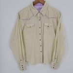 Wrangler Ultra Twenty X Western Show Shirt Jewel Snap Cowgirl Barrel Racing Sz L Purple Size L Photo 0