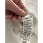 Madewell  Eyelet Lace Tank Midi Dress in Poplin White Size 00 Photo 13