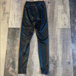 Aerie  Offline High Rise Faux Leather Black Leggings - Size Small Photo 4