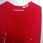 ZARA Knit Red Dress Photo 1