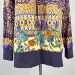 Johnny Was NWOT  Betzy High low Patterned Boho Pullover Festival Hoodie Size S Photo 3
