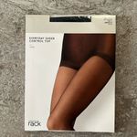 Nordstrom  Everyday Sheer Control Top in Jet Black, Size A NEW w/Tag Photo 2