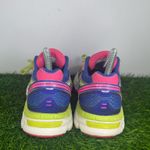 ASICS  Gel-Exalt 2 Women’s Size 6.5 Running Shoes Blue Pink Neon Yellow T473N Photo 3