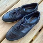 Practical leather sneakers GREAT BRAND 🌟 Black Size 8 Photo 4