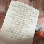 Boden Phoebe Jersey Tulip Dress Short Sleeve Pullover Floral Orange Navy Size 8L Photo 12