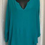 FEVER Turquoise Tunic Sz: XXL Blue Photo 0