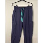 FIGS Navy Blue Scrubs Cargo Pants Women's M Photo 1