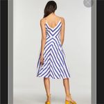 Milly  Monroe Striped Linen Blend Dress Size 6 Photo 2
