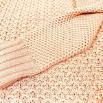 Calvin Klein pink knit sweater. Photo 3