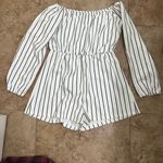 Pretty Little Thing Black And White s Romper Photo 1