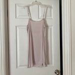 Anthropologie NWOT  Light Purple Spaghetti Strap Slip Dress Photo 4