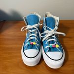 Converse  Chuck Taylor All Star‎ Lift Platform High Embroidered Bracelet Blue 5.5 Photo 1
