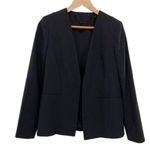 Elie Tahari Black Eyelet Blazer Jacket Photo 0