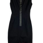 Elie Tahari Black and Pink Floral Sheath Dress Size 6 EUC Photo 1