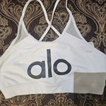Alo Yoga  White Sports Bra Photo 6