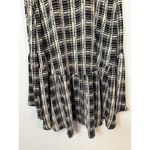 Urban Outfitters  Grid Print Plaid True Wrap Dress Midi Maxi Cottage Core… Photo 3