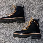 Marc Fisher Izzie Genuine Shearling Lace Up Boots Photo 8