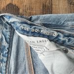 American Eagle Womens 10R Light Wash Distressed Button Fly 90s Boyfriend Jeans Photo 6