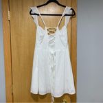 Princess Polly  Landon White Mini Dress - Size 12 Photo 1