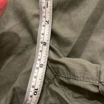 Loft  army green high rise paperbag cuffed hem shorts 0 Photo 5