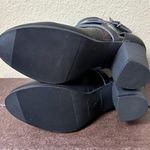 Madden Girl NWOT Black Buckle Block Heel Moto Bootie - 7.5 Photo 8