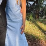 Alfred Sung  Blue Dress Formal Photo 3