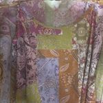 Johnny Was NWT Women’s  Bertha Floral Flowy color block Lightweight 2-piece XS Photo 6