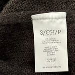 CAbi  Size S Waverly Poncho Wool Blend Mohair Sweater Grey Gray Style 3124 Photo 5