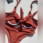 Zaful Underwire High Leg Ribbed Bikini With Temple Ombre NWT Photo 8