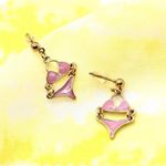 Tiny Bikini Earrings Gold Photo 1