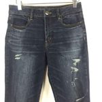American Eagle  Super Stretch High Rise Skinny Jeggings Distressed 8 Photo 7