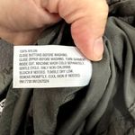 future collective skater grunge baggy wide leg cargo pants large gray nylon rave Photo 5