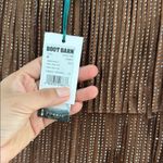 Brown Fringe Skirt Size M Photo 5