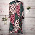 Pink Coconut Boutique  “quilt” Printed Dress | Women’s Large Photo 2