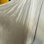 Bibhu Mohapatra Collective White Chiffon Sleeveless Square Neckline Maxi Size 2 Photo 8