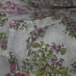 Foxcroft  Shaped Fit Floral Eyelet Button Down Blouse Top Size 18w Photo 5