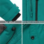 Women's Hooded Winter Coat Waterproof Warm Long Puffer Jacket Parka Photo 4