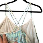 C Label Bandana print Double strap maxi sundress L Pastel western cottagecore Blue Size L Photo 3