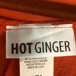 Hot Ginger Orange Crewneck Bathing Suit Cover Size XL Photo 3